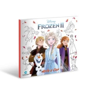 Livro de Colorir Arte e Cor Frozen 2 - Culturama