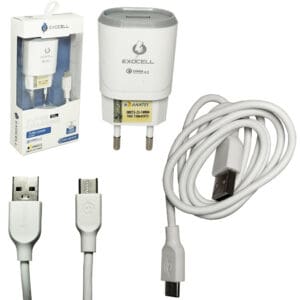 Carregador de Celular c/ Cabo Tipo C - Exocell - Imagem 4