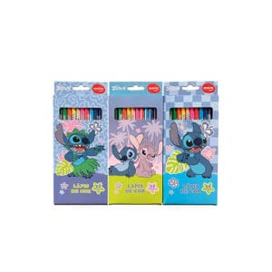 Lápis de Cor 12 Cores Stitch - Molin - Imagem 3