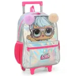 Mochila C/ Rodinhas + Pompom LOL Surprise - Luxcel