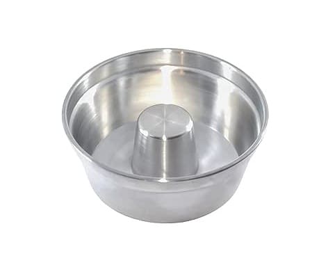 51bKjga7LTL.__AC_SX300_SY300_QL70_ML2_ Forma De Bolo De Aluminio Redonda 25x7CM Com Centro - Imagem 1