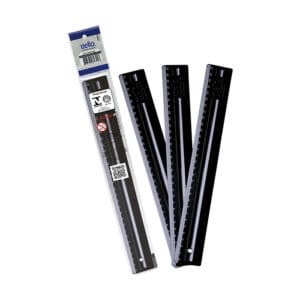 Régua 30cm Black White - Dello - Imagem 2