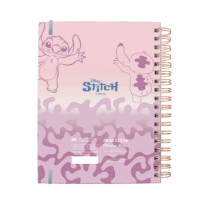 Caderno Universitário Smart 80 Folhas 10 Divisórias Stitch - DAC - Imagem 4