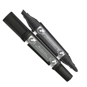 Marcador Permanente Duas Pontas - Faber Castell - Imagem 3