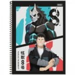 Caderno Universitário Kaiju No.Eight 1 Matéria 80 Folhas - Foroni