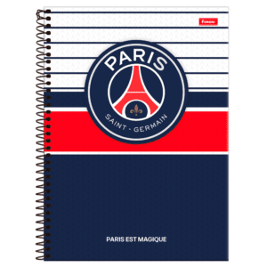 Caderno Universitário Paris Saint Germain 1 Matéria 8 Folhas - Foroni - Imagem 4
