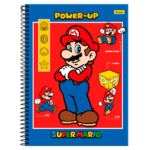 Caderno Universitário Super Mario Bros - Foroni
