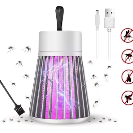 Lampada Para Matar Mosquito Com Choque Elétrico - Electric Shock Mosquito Killing Lamp