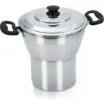 Cuscuzeira De Alumínio Polido 16 - 2,55 Litros