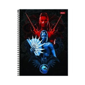 Caderno Universitário Mortal Kombat 1 Matéria 80 Folhas - Foroni - Imagem 5