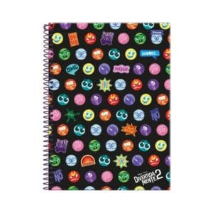 Caderno Universitário Divertida Mente 2 1 Matéria 80 Folhas - Foroni