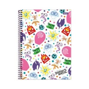 Caderno Universitário Divertida Mente 2 1 Matéria 80 Folhas - Foroni - Imagem 5