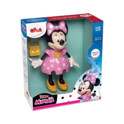 Brinquedo Boneca Minnie Conta História - Elka