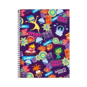 Caderno Universitário Divertida Mente 2 1 Matéria 80 Folhas - Foroni - Imagem 3