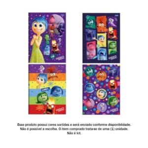 Caderno Brochura Divertida Mente 2 1 Matéria 80 Folhas - Foroni - Imagem 2