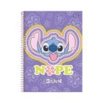 Caderno Universitário Stitch 1 Matéria 80 Folhas - Foroni