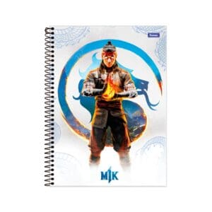 Caderno Universitário Mortal Kombat 1 Matéria 80 Folhas - Foroni - Imagem 4