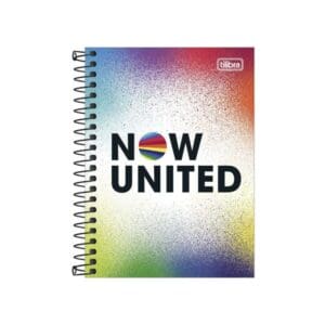 Caderno Espiral 1/4 Now United 80 Folhas - Tilibra - Imagem 4