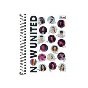 Caderno Espiral 1/4 Now United 80 Folhas - Tilibra - Imagem 3