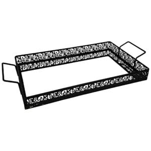 Bandeja de Ferro Com Espelho