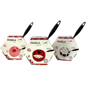 Panela Esmaltada Antiaderente De Aço Laminado 1,2 Litros Casita