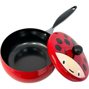 Panela Esmaltada Antiaderente De Aço Laminado 1,2 Litros Casita - Imagem 4