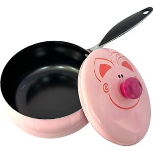 Panela Esmaltada Antiaderente De Aço Laminado 1,2 Litros Casita - Imagem 3