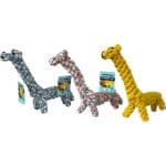 Brinquedo Pet Corda Em Forma de Girafa 19x26CM