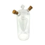 Galheteiro Duplo De Vidro Interno 60ML Externo 320ML - Cosy