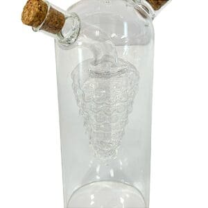 Galheteiro Duplo De Vidro Interno 60ML Externo 320ML - Cosy - Imagem 3