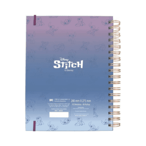 Caderno Universitário Smart 80 Folhas 10 Divisórias Stitch - DAC - Imagem 6
