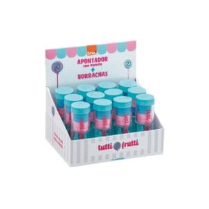 Apontador C/ Depósito e Borracha Tutti-Frutti - BRW - Imagem 3