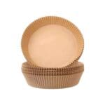 Forma Descartável Redonda Para Airfryer C/ 50 Unidades 1,8L - Casíta