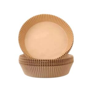 Forma Descartável Redonda Para Airfryer C/ 50 Unidades 1,8L - Casíta