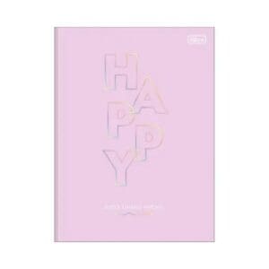 Caderno Brochura Pequeno 1/4 Happy 80 Folhas - Tilibra