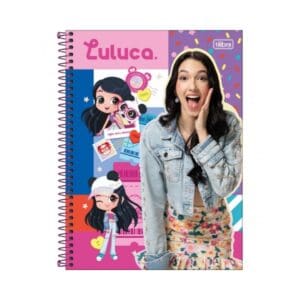 Caderno Universitário Luluca 1 Matéria 80 Folhas - Tilibra