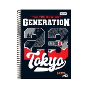 Caderno Universitário Nova Mix 1 Matéria 80 Folhas - Nova Cadernos