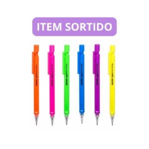 Lapiseira Neon Fever 0.7 Cores Mistas - Jocar Office - Imagem 2