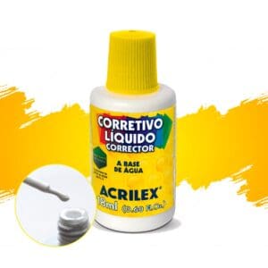 Corretivo Líquido Escolar 18ml - Acrilex - Imagem 2