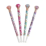 Caneta Preta Diamante Color Ponta Fina