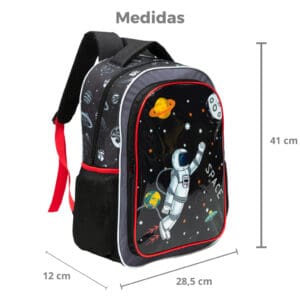 Mochila de Costas Infantil Masculina Space - Yepp Kids - Imagem 7