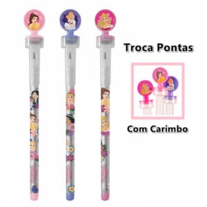 Lapiseira Troca Ponta Princesas Disney - Imagem 2