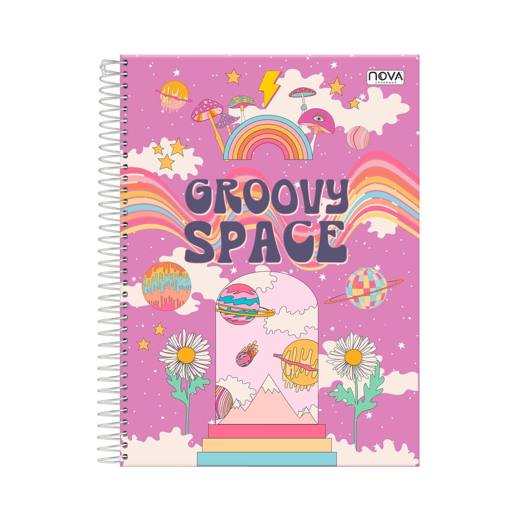 copia-de-fotos-site-2023-07-28t141857-92311-78db1f676019151f1a16905672384617-1024-1024 Caderno Espiral Universitário 1 Matéria 80 Folhas Be Kind - Nova Cadernos - Imagem 1