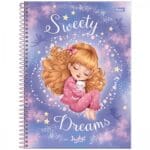 Caderno Espiral 1/4 Judy 80 Folhas - Foroni