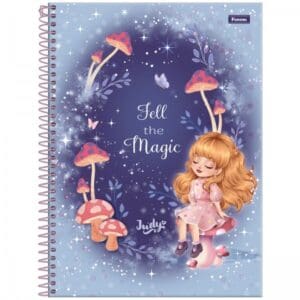 Caderno Espiral 1/4 Judy 80 Folhas - Foroni - Imagem 4