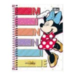 Caderno Espiral Pequeno 1/4 Minnie 80 Folhas - Tilibra