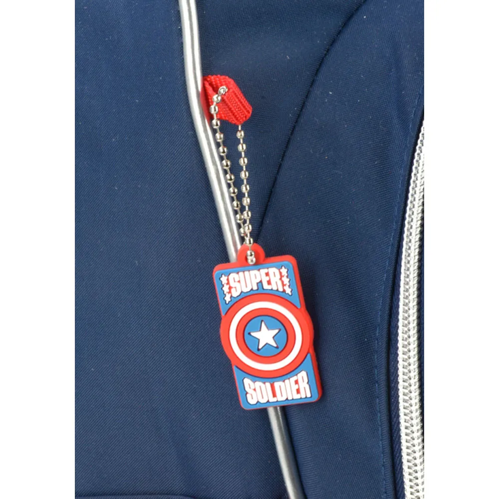 Mochila com Rodinhas Avengers Capitão América - Luxcel - Imagem 2