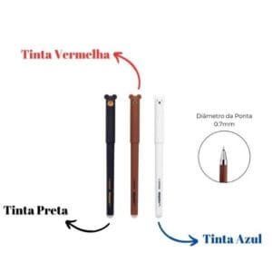 Caneta Apagável Gel 0.7mm Ursinhos - Leo & Leo - Imagem 7