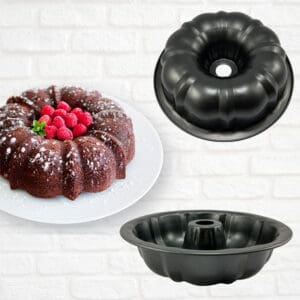 Forma com Furo Central 24x26cm- Em Casa Tem - Imagem 4