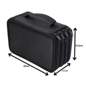 Estojo Juvenil 4 Zíperes 26x19x8cm - Yepp - Imagem 3